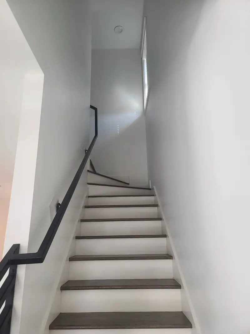 Whole-home renovation · Treads, risers and rail